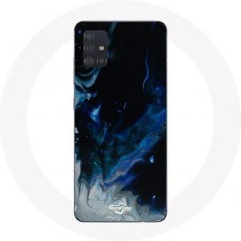Hülle mit bunten Rauchmustern für Samsung A51 5G