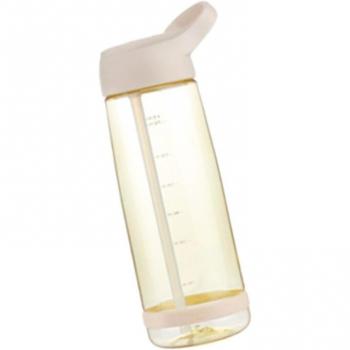 550ml Space Cup Water Bottle with Straw (Yellow)