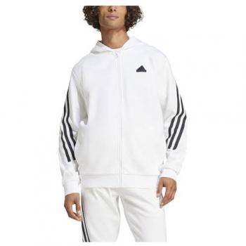 ADIDAS SPORTSWEAR Sweatjacke mit Label-Detail und Reißverschluss, Größe S
