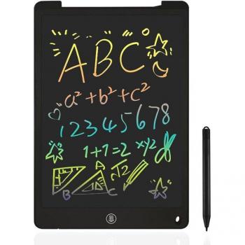 Tablette d'écriture LCD 12 pouces, jouet d'apprentissage, écran couleur réutilisable