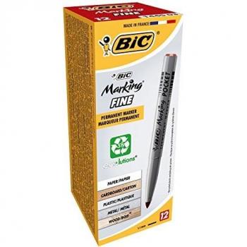 BIC Marking Pocket Permanentmarker rot