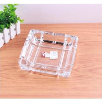 Cenicero de Cristal Transparente