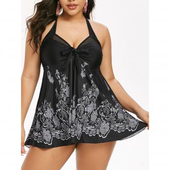 Black Sexy Tankini 5XL