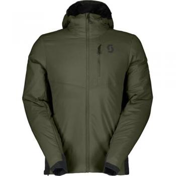 Scott Warme Herren Isolationsjacke – Grün, Size Small (S)