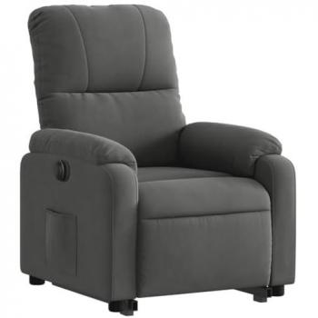 InnoComfort 3000 – Fauteuil Inclinable Électrique en Gris Foncé