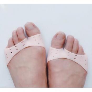 Half-Toe Silicone Pads with Pain Relief Foam