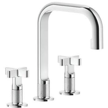 Gessi Inciso+ Mélangeur de Lavabo 3 Trous, Hauteur Bec 139 Mm