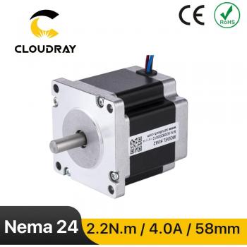 Motor Nema24 60mm 2F 2.2Nm 4A Cable Plomo para Impresora 3D