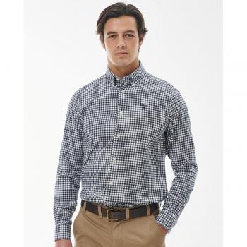 Camisa Finke Tai Lo Negra-Blanca Barbour M/L