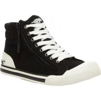 Rocket Dog Jazzin Hi Sneakers alte nere da donna