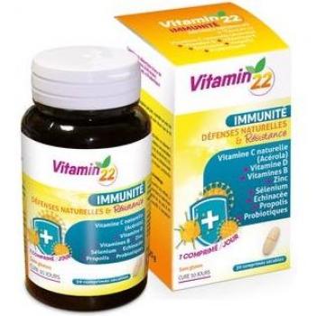 Vitamin'22 30 Comp para Fortalecer Inmunidad