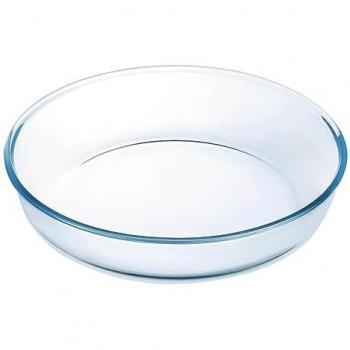 Molde para Tartas Ô Cuisine Vidrio Redondo 26 x 26 x 6 cm (6 Unidades)