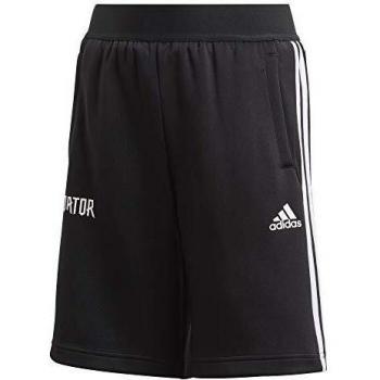 Adidas Jungen JB 3S Short Kurze Hosen, Schwarz/Weiß, 152
