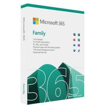 Microsoft 365 Family Subscription 1 Year