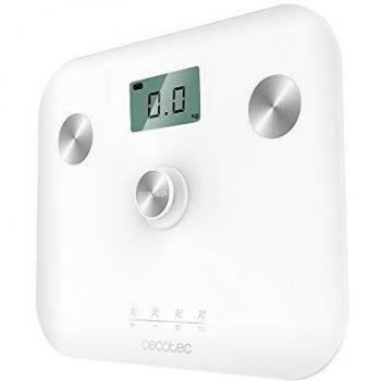 Balance de salle de bain Cecotec avec écran LCD grand format et surface antidérapante