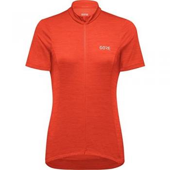 XS Red‑Orange Women’s Gore Wear C3 Short Sleeve Tee