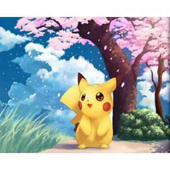 Cartoon Pikachu Strasssteine 5D