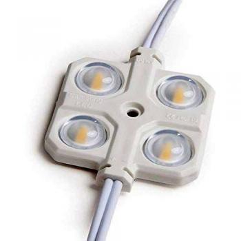 Modulo 2W 150Lm 6000K 4 LED 5630 Iniettato IP67 Ottico 50.000H