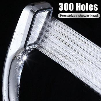 Cabezal Mano Baño 300 Orificios EcoLluvia