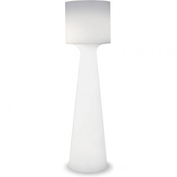 Lámpara de pie Grace 140 blanco cálido Newgarden; 140x37 cm (AtxØ); blanco translúcido