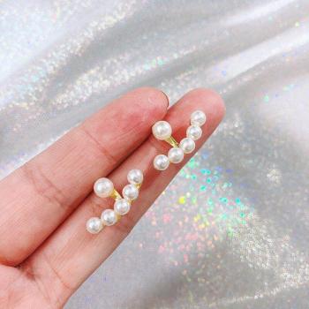 Boucles d'oreilles en cristal romantique peintes à l'huile