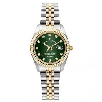 Jacques du Manoir Damenarmbanduhr Gold/Silber