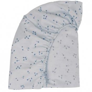 Coprimaterasso con angoli Dili Best Azzurro Polvere