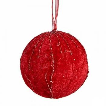 Krist+ Weihnachtsbaumkugeln Rot 8x8x8