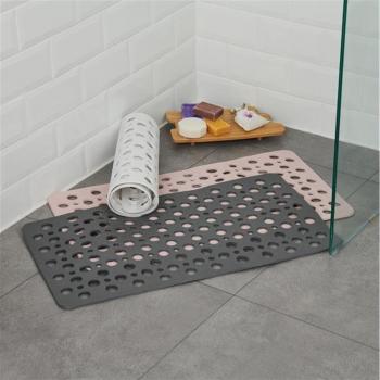 Alfombra de Ducha Antideslizante con Rosas Rojas 36x66 cm