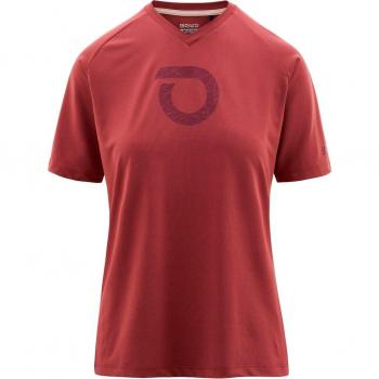Camiseta Briko Adventure Graphic Mujeres Granate 1/2 Talla M