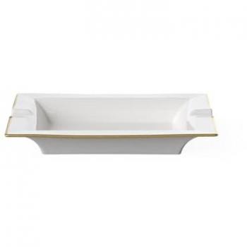 Villeroy & Boch Anmut Gold Ascher, 17 x 21 cm, weiß/gold