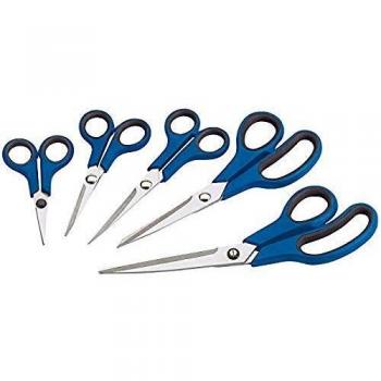 Draper Soft Grip 5-Piece Home Scissor Set