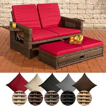 Fauteuil Lounge Ancona Polyrotin 2 Places