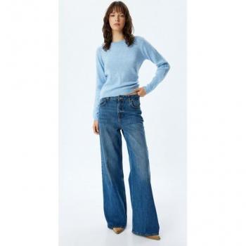 Koton Damen Strickpullover Regular Fit