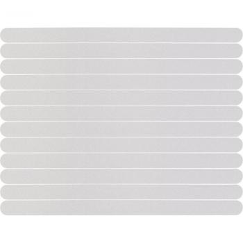 Bandes antidérapantes en silicone pour baignoire