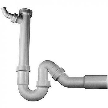 Sifón Blanco para fregadero