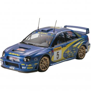 TAMIYA MODELLO AUTO RALLY SUBARU IMPREZA WRC 2001 IN SCALETTA 1:24