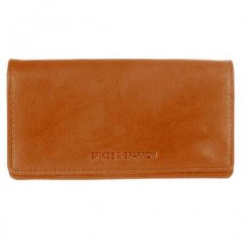 Spikes & Sparrow 17 cm Brown RFID Leather Wallet