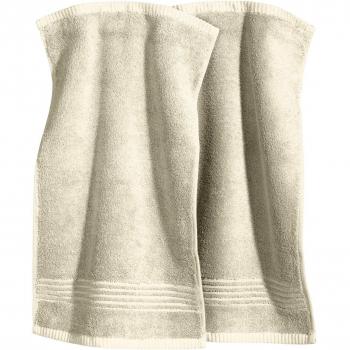 Erwin Müller Konstanz Gästetuch – Handtuch (2‑Pack) – Natur