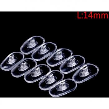 5 paires de supports pour nez en silicone S/L pour lunettes