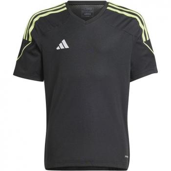 Adidas Garçons T-shirt Tiro 23 JSY Y Noir Pulse Lime
