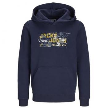 Sweatshirt Jack & Jones JCOOUTDOOR LOGO com Capuz para Meninos