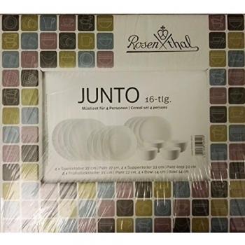 Rosenthal Junto Tafelservice, 16-teilig, weiß