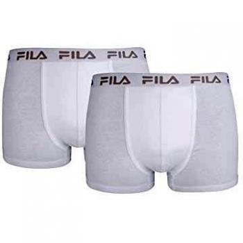 Fila Basic Boxershorts Weiß 2er-Pack Baumwolle XL Herren