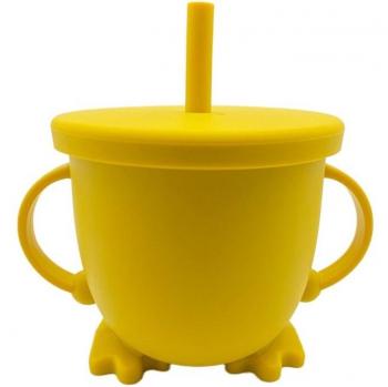 Tasse portable pour bébé avec paille