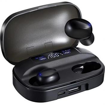 Wasserdichte Bluetooth Kopfhörer – 5.2, LCD, für Workout
