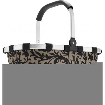 Reisenthel Kaufkorb Baroque Taupe – Tragbarer Shoppingtrolley mit viel Platz