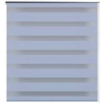 Zebra Window Blinds 90 x 150 cm White