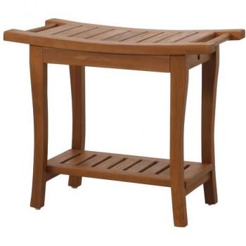 Holzhocker Duschstuhl MCW M84 – 20–30 Jahre alter Kern