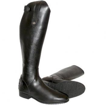Men’s Mark Todd Long Leather Dress Boot – TR‑TOD890711, Black, EU 37